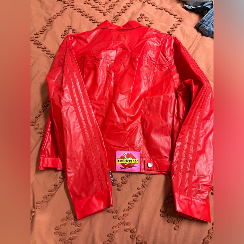 Fiorucci x Adidas Red Utility Jacket